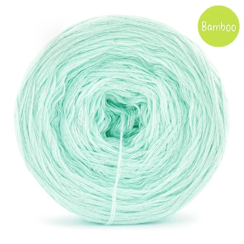 KOKONEK Bamboo - mięta, 4 nitki, 1200 m, 240 g - GOTOWY