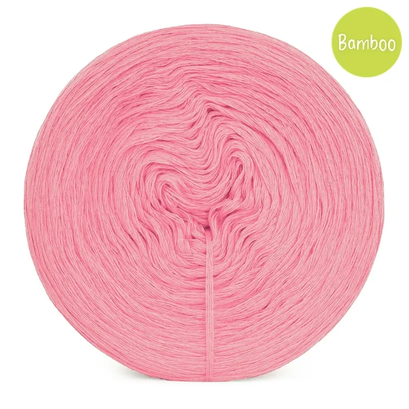 KOKONEK Bamboo - morela / 4 nitki / 1200 m / 240 g - GOTOWY