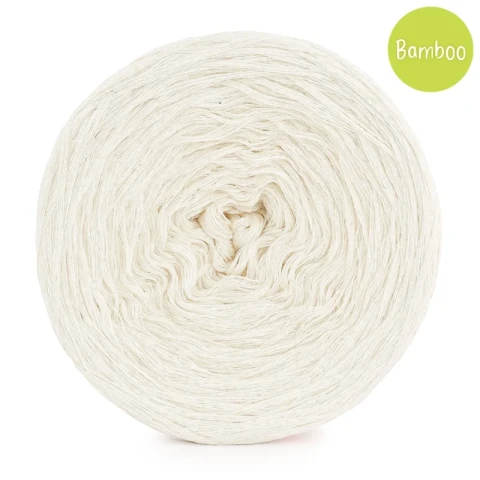 KOKONEK Bamboo - migdał / 4 nitki / 1200 m / 240 g - GOTOWY