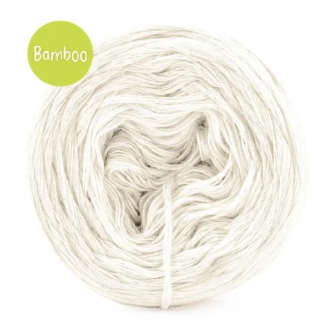 KOKONEK Bamboo - migdał / 4 nitki / 400 m / 80 g - GOTOWY