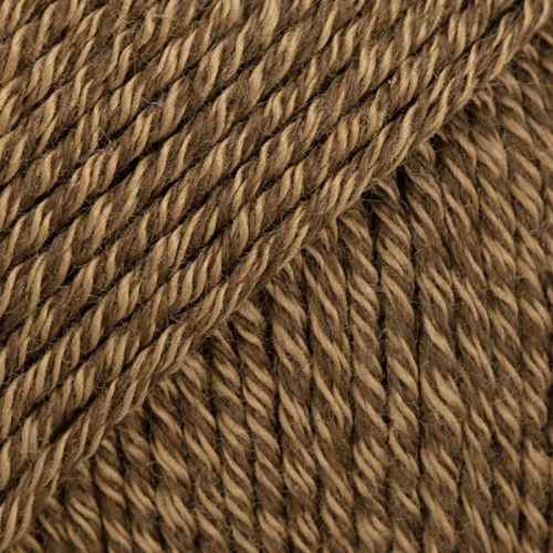 Włóczka Drops Cotton Merino 39 / ciasto orzechowe