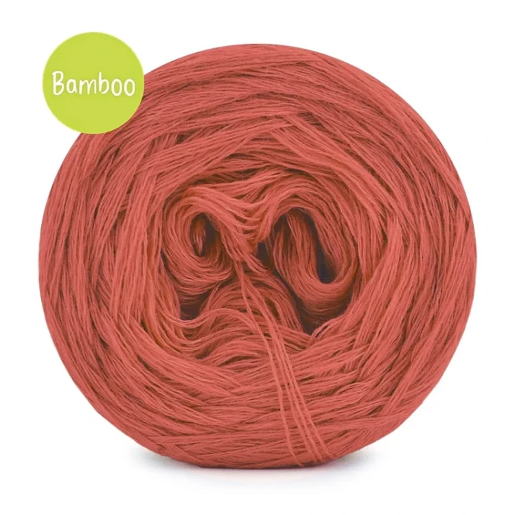 KOKONEK_Bamboo - rudy / 4 nitki / 400 m / 80 g - GOTOWY