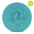 KOKONEK Bamboo - szmaragd, 4 nitki, 1200 m, 240 g - GOTOWY