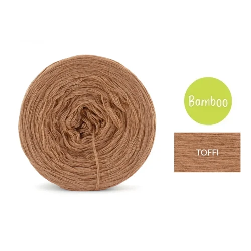 KOKONEK Bamboo - toffi / 4 nitki / 1200 m / 240 g - GOTOWY