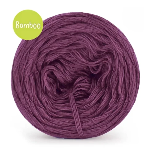 KOKONEK_Bamboo - wino / 4 nitki / 400 m / 80 g - GOTOWY