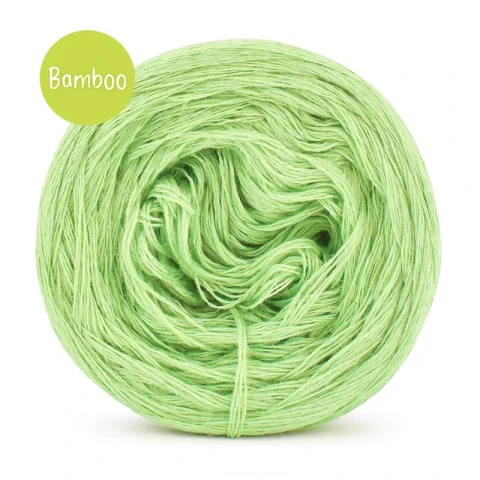 KOKONEK Bamboo - wasabi / 4 nitki / 400 m / 80 g - GOTOWY