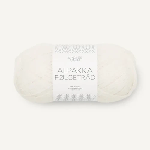 Włóczka Sandnes Garn Alpakka Folgetrad 1002 / ecru