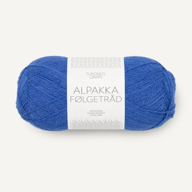 Włóczka Sandnes Garn Alpakka Folgetrad 5845 / szafir
