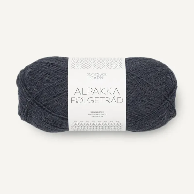 Włóczka Sandnes Garn Alpakka Folgetrad 6581 / fumo
