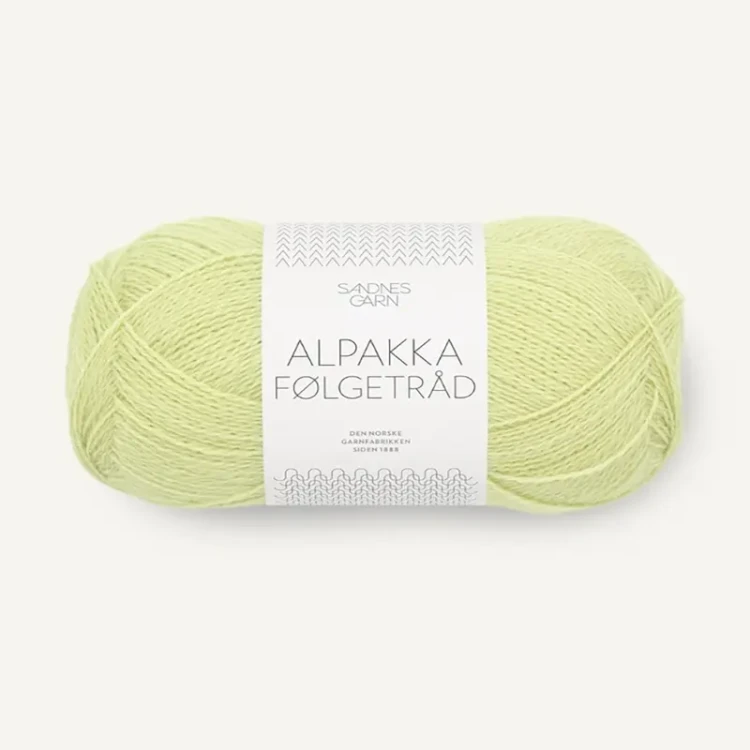 Włóczka Sandnes Garn Alpakka Folgetrad 9523 / kiwi