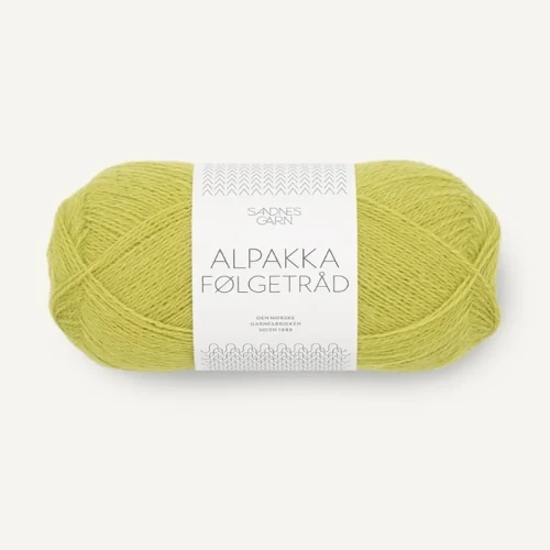 Włóczka Sandnes Garn Alpakka Folgetrad 9825 / limetka