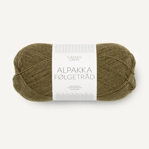 Włóczka Sandnes Garn Alpakka Folgetrad 9873 / jasne khaki