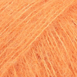 Włóczka Drops Brushed Alpaca Silk 29 / mandarynka