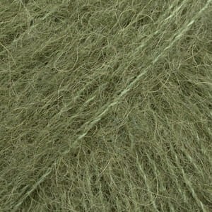 Włóczka Drops Brushed Alpaca Silk 32 / zielony mech