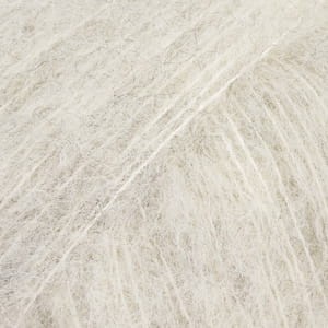 Włóczka Drops Brushed Alpaca Silk 35 / perłowy szary