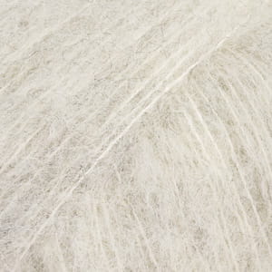 Włóczka Drops Brushed Alpaca Silk 35 / perłowy szary