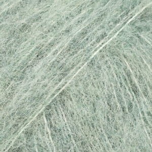 Włóczka Drops Brushed Alpaca Silk 21 / zielona szałwia