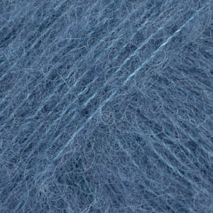 Włóczka Drops Brushed Alpaca Silk 25 / stalowy niebieski