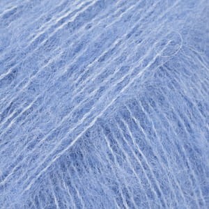 Włóczka Drops Brushed Alpaca Silk 28 / pacyficzny błękit