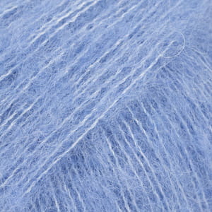 Włóczka Drops Brushed Alpaca Silk 28 / pacyficzny błękit