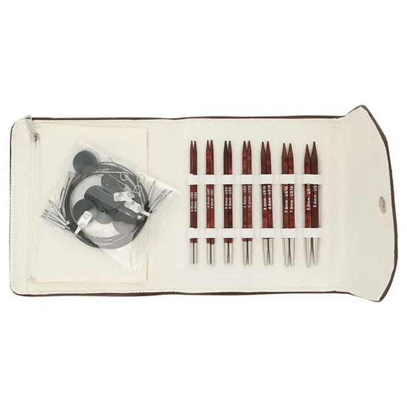 Zestaw drutów wymiennych KnitPro Cubics / 13 cm / 33004