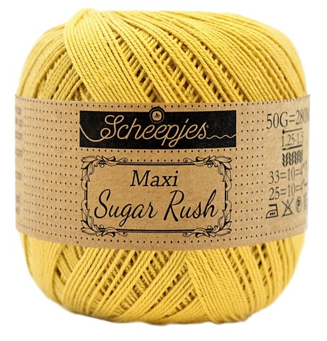 Kordonek Scheepjes Maxi Sugar Rush - 154 złoty