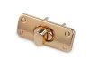 Zapięcie do torebki / 17x43 mm / różowe złoto / 1 szt / 930760