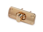 Zapięcie do torebki / 17x43 mm / różowe złoto / 1 szt / 930760