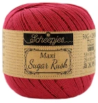 Kordonek Scheepjes Maxi Sugar Rush - 192 szkarłat