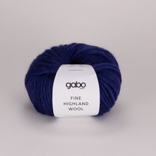 Włóczka Gabo Wool Fine Highland Wool 2432 / night sky