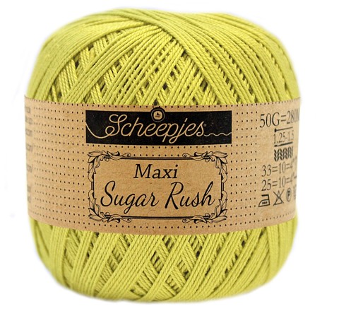 Kordonek Scheepjes Maxi Sugar Rush - 245 limetka