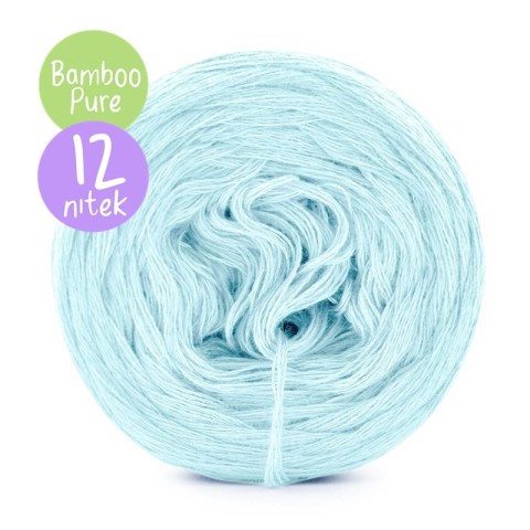 KOKONEK Bamboo Pure - błękit / 12 nitek / 800 m / 240 g - GOTOWY