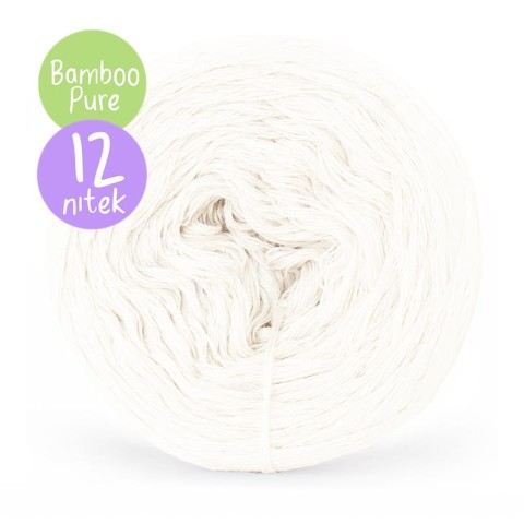 KOKONEK Bamboo Pure - migdał / 12 nitek / 800 m / 240 g - GOTOWY