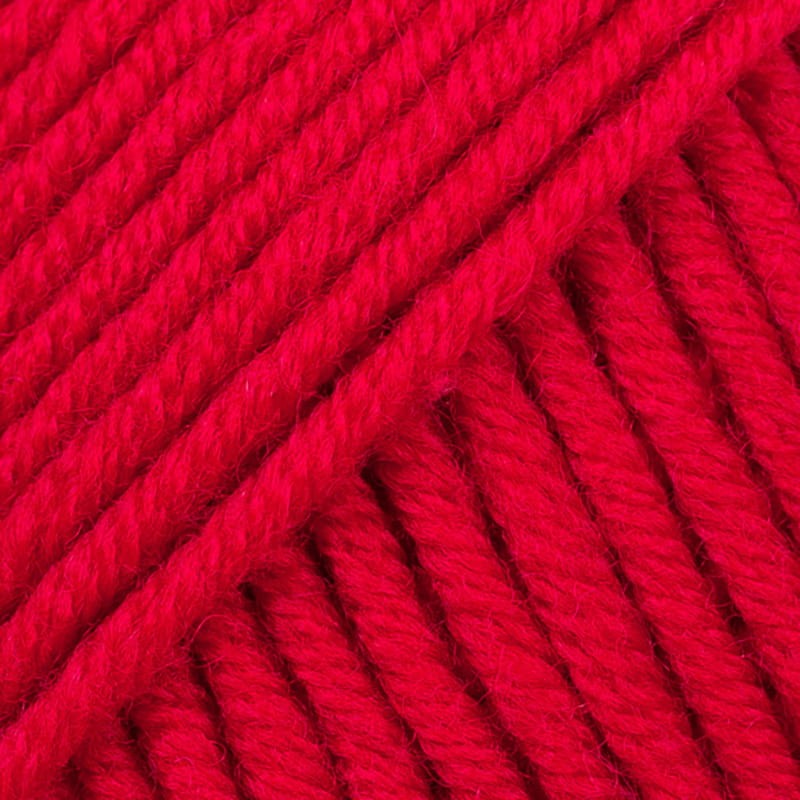 Włóczka Drops Big Merino 27 / karminowy / uni color