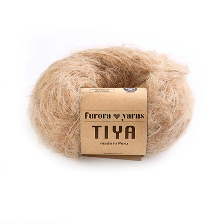 Włóczka Furora Yarns Tiya / beż
