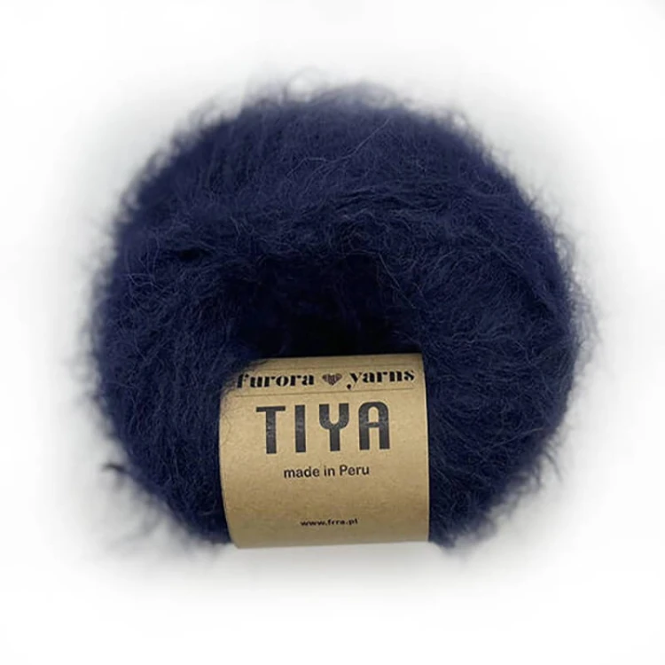 Włóczka Furora Yarns Tiya / granat