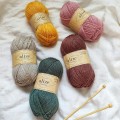 Włóczka Alize Wooltime 01 / krem