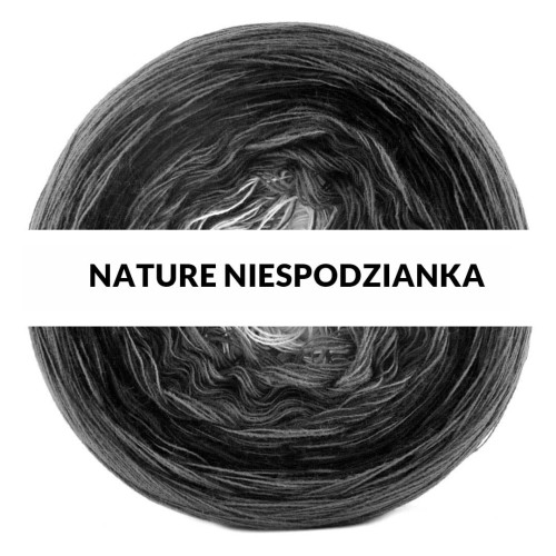 KOKONEK_NIESPODZIANKA NATURE 4 nitki 400 - 600 M