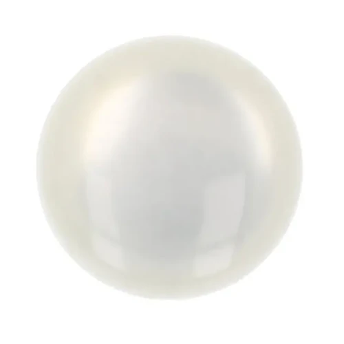Guzik Milward okrągły / biały / perłowy / 14 mm / 5 szt. / 9033004