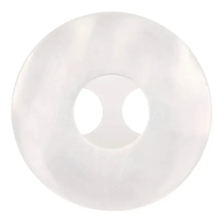 Guzik Milward okrągły / biały / perłowy / 21 mm / 8 szt. / 9033099