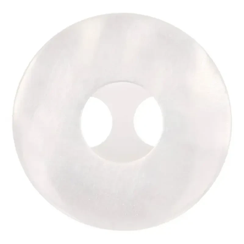 Guzik Milward okrągły / biały / perłowy / 21 mm / 8 szt. / 9033099