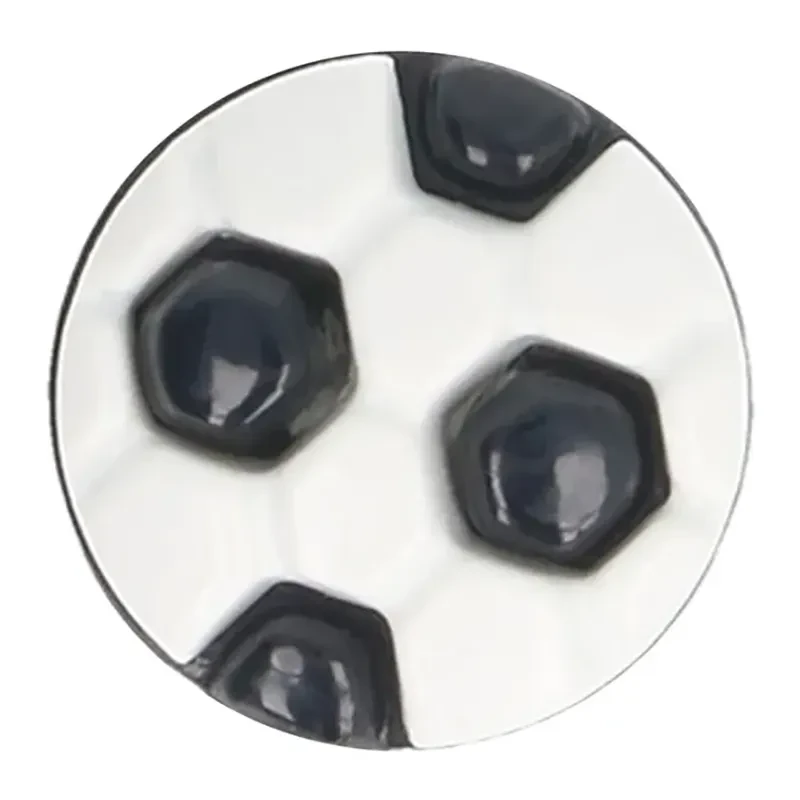 Guzik Milward piłka nożna / plastikowy / 13 mm / 4 szt. / 9033038