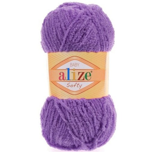 Włóczka Alize Baby Softy 44 / fiolet