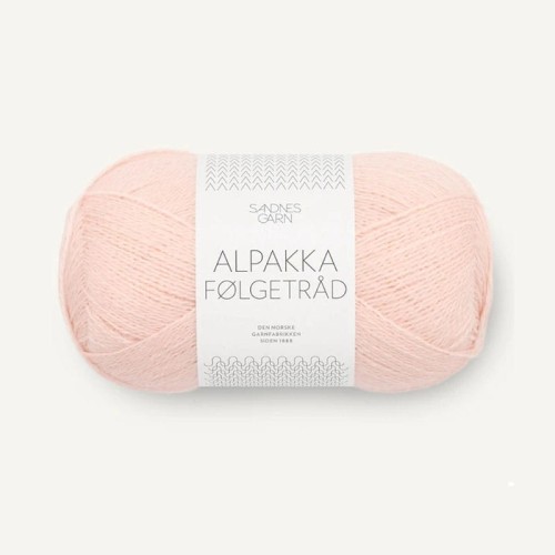 Włóczka Sandnes Garn Alpakka Folgetrad 3509 / pudrowy róż