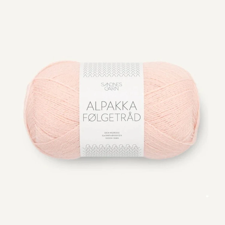 Włóczka Sandnes Garn Alpakka Folgetrad 3509 / pudrowy róż