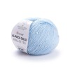 Włóczka z cekinami YarnArt Alpaca Gold Paillettes 9305 / jasny niebieski