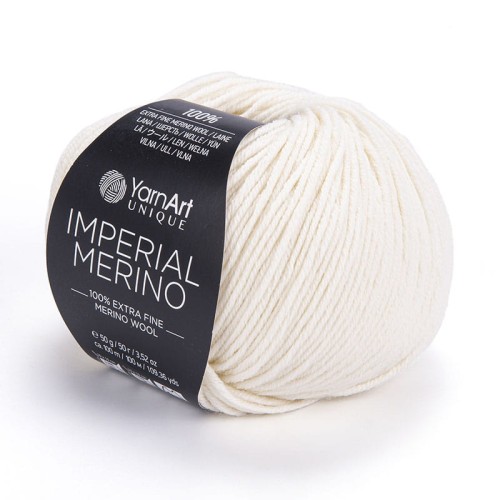 Włóczka YarnArt Unique Imperial Merino 3303 / jasny żółty