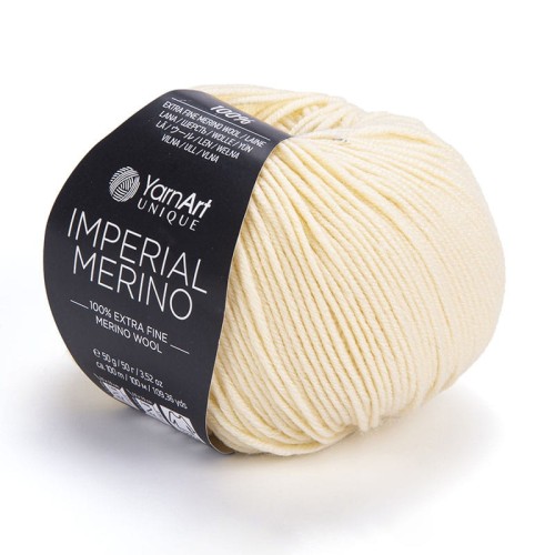 Włóczka YarnArt Unique Imperial Merino 3304 / wanilia
