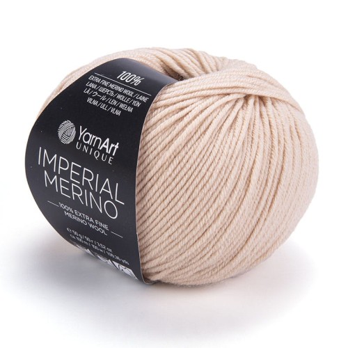 Włóczka YarnArt Unique Imperial Merino 3305 / jasny beż