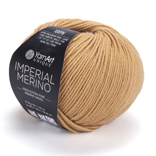 Włóczka YarnArt Unique Imperial Merino 3308 / ochra